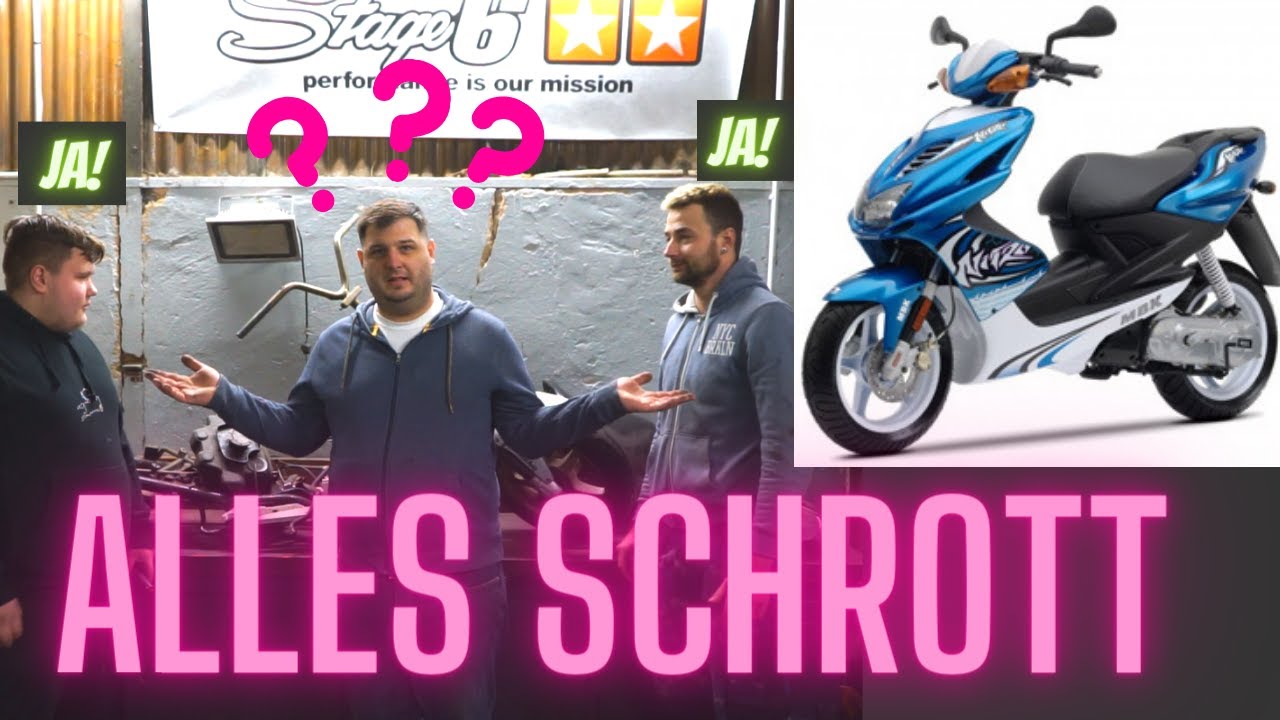 MBK NITRO oder Yamaha AEROX ? WINTERPROJEKT