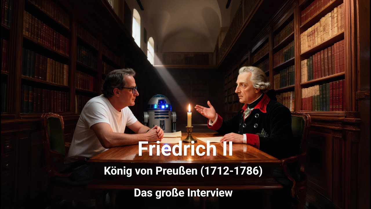 Friedrich der Große reagiert auf KI:  #FriedrichDerGrosse