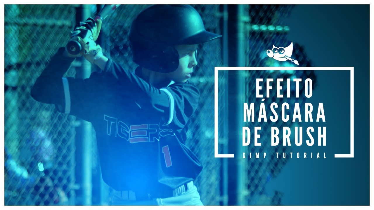 GIMP TUTORIAL: EFEITO MÁSCARA DE BRUSH
