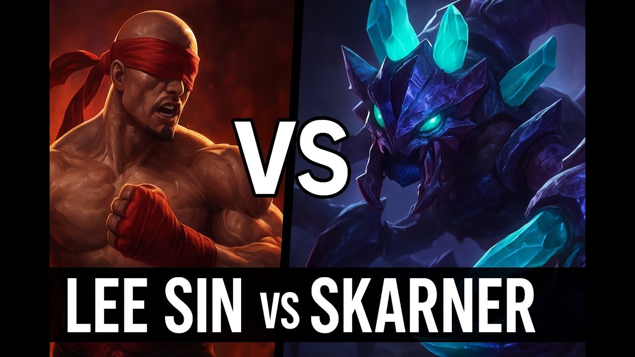 Lee Sin Jungle vs Skarner | Entire Match | Gameplay Only