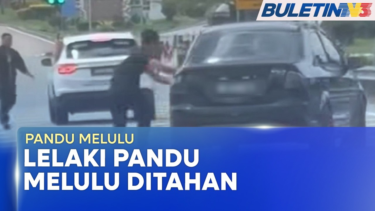 PANDU MELULU | Polis Buru Lelaki Larikan Diri Daripada Ditahan Di KSAB (BU)