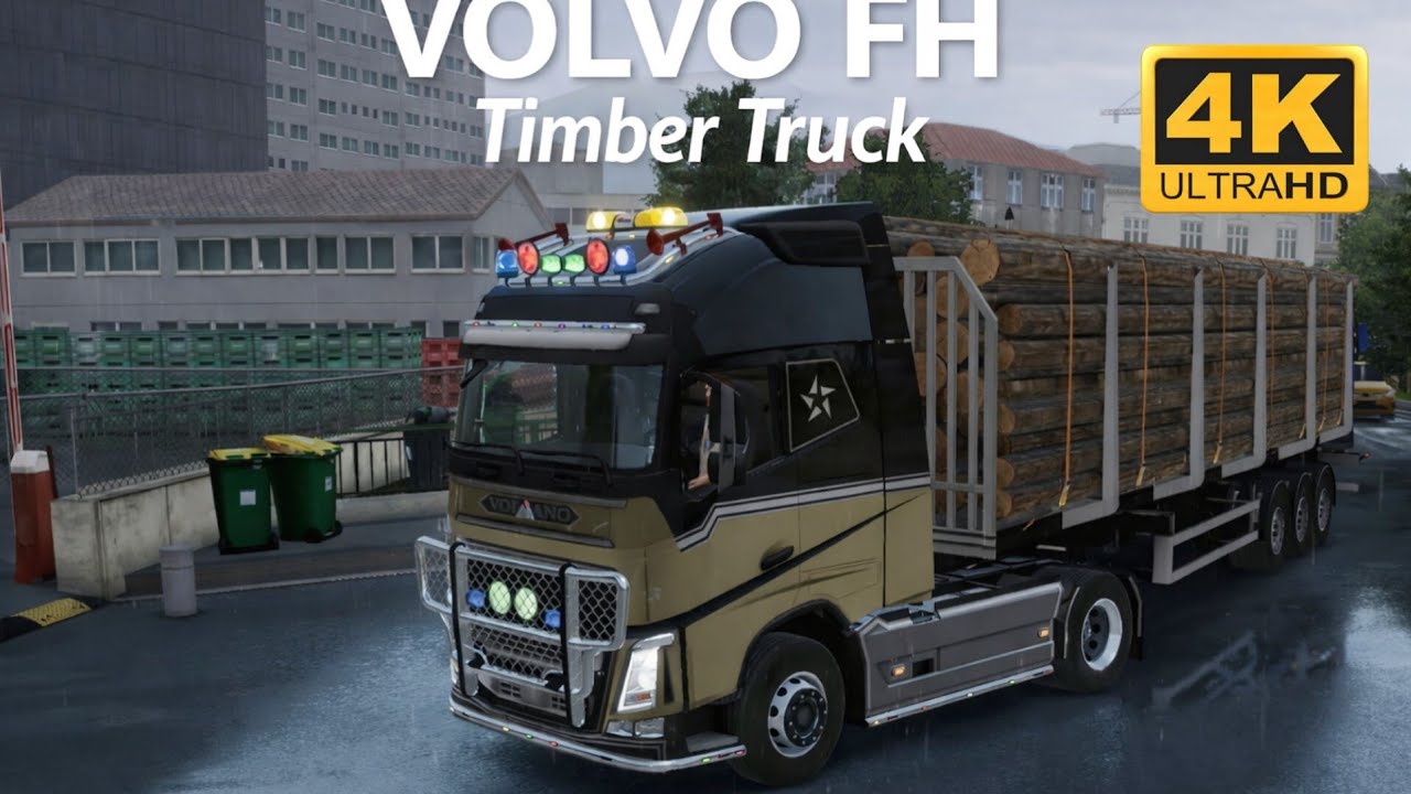 SMOOTH DRIVING EXPERIENCE TRUCK DELIVERY GAMEPLAY #TOE3 Volvo Realistic Long Route 