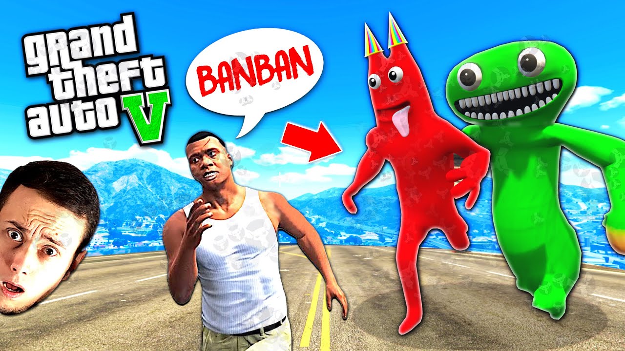 BANBAN si JUMBO JOSH pe GTA 5! Ce ?
