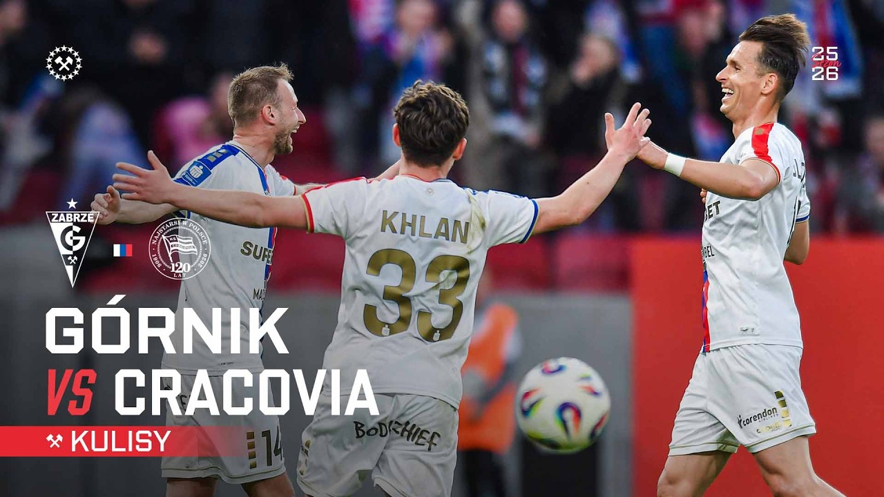WIELKI TRIUMF W WIELKĄ SOBOTĘ! Kulisy meczu: G&oacute;rnik Zabrze - Cracovia (04.04.2026)