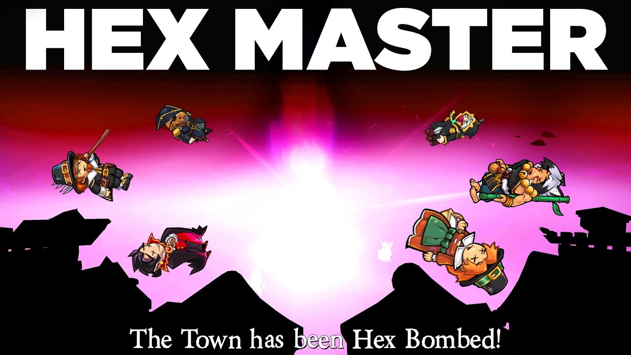 I NUKED town as the Hex Master role | Town of Salem 2