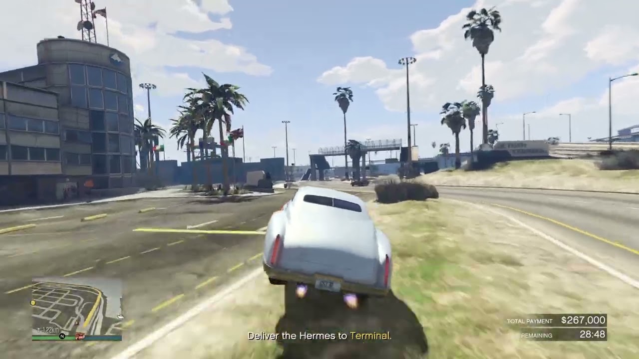 GTA5Online - Guusje Has A Nice Hermes For Yusuf
