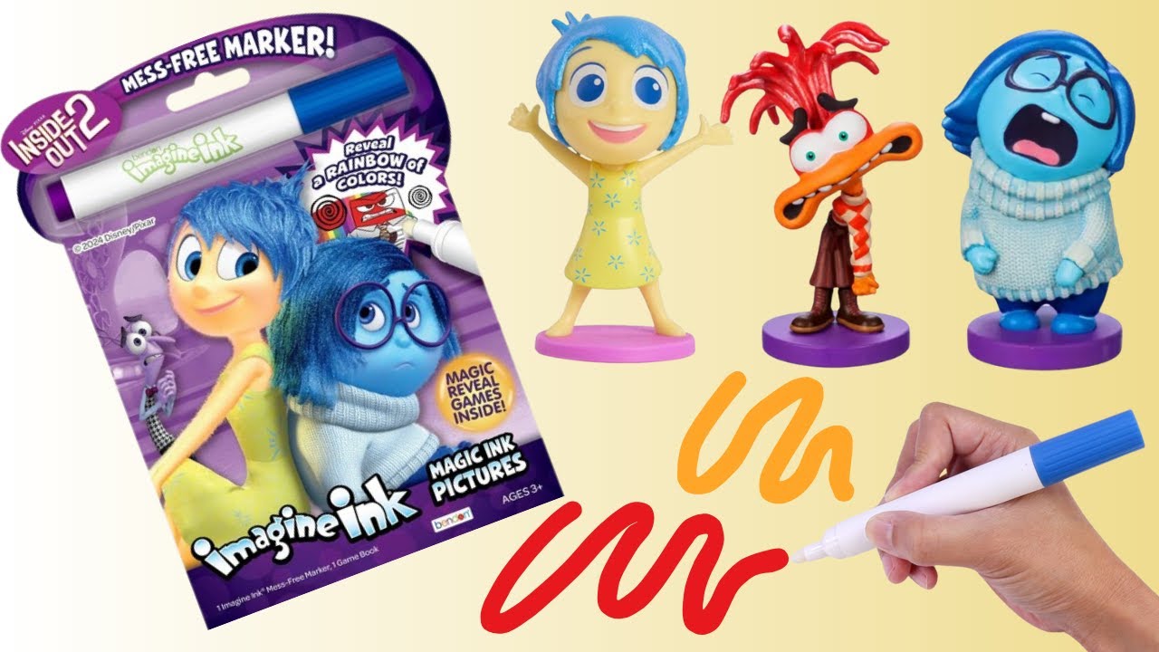 Inside Out 2 Imagine Ink Magic Marker with Emotions Sadness & Joy