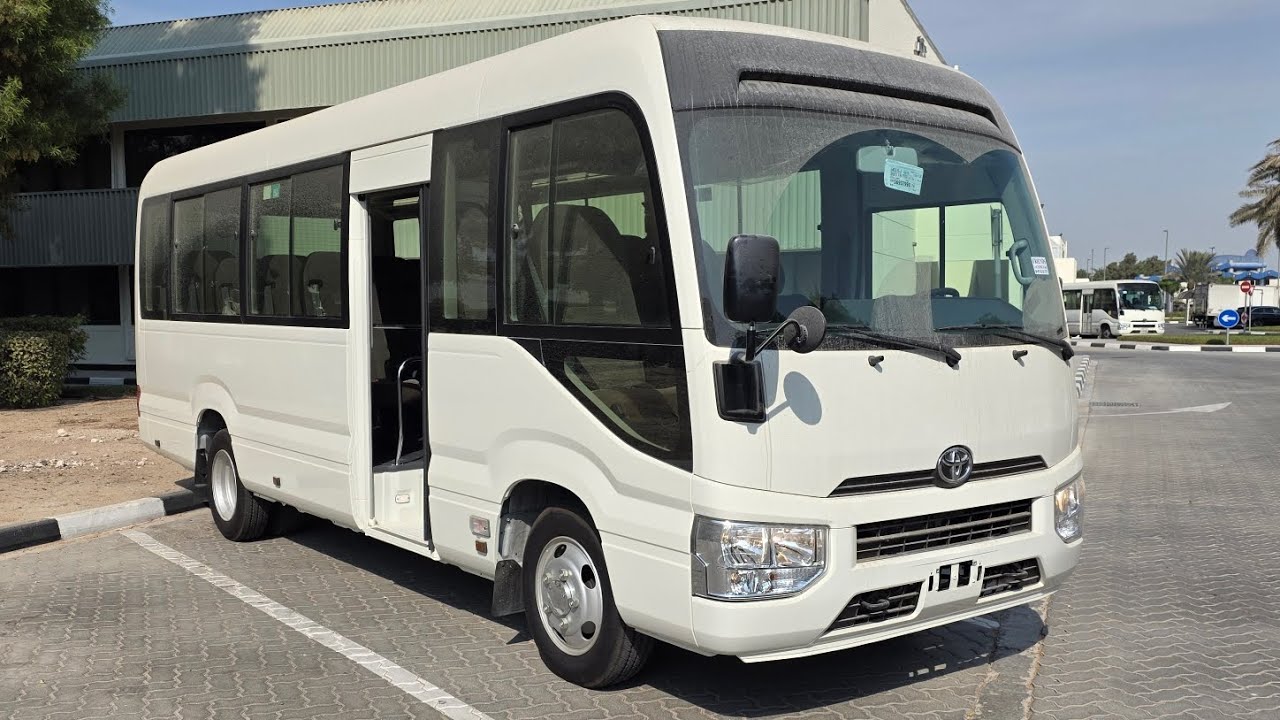 New 2026 Toyota Coaster Diesel Now For Export Sale In Dubai