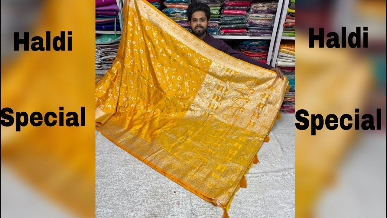 Haldi special saree/paithanis