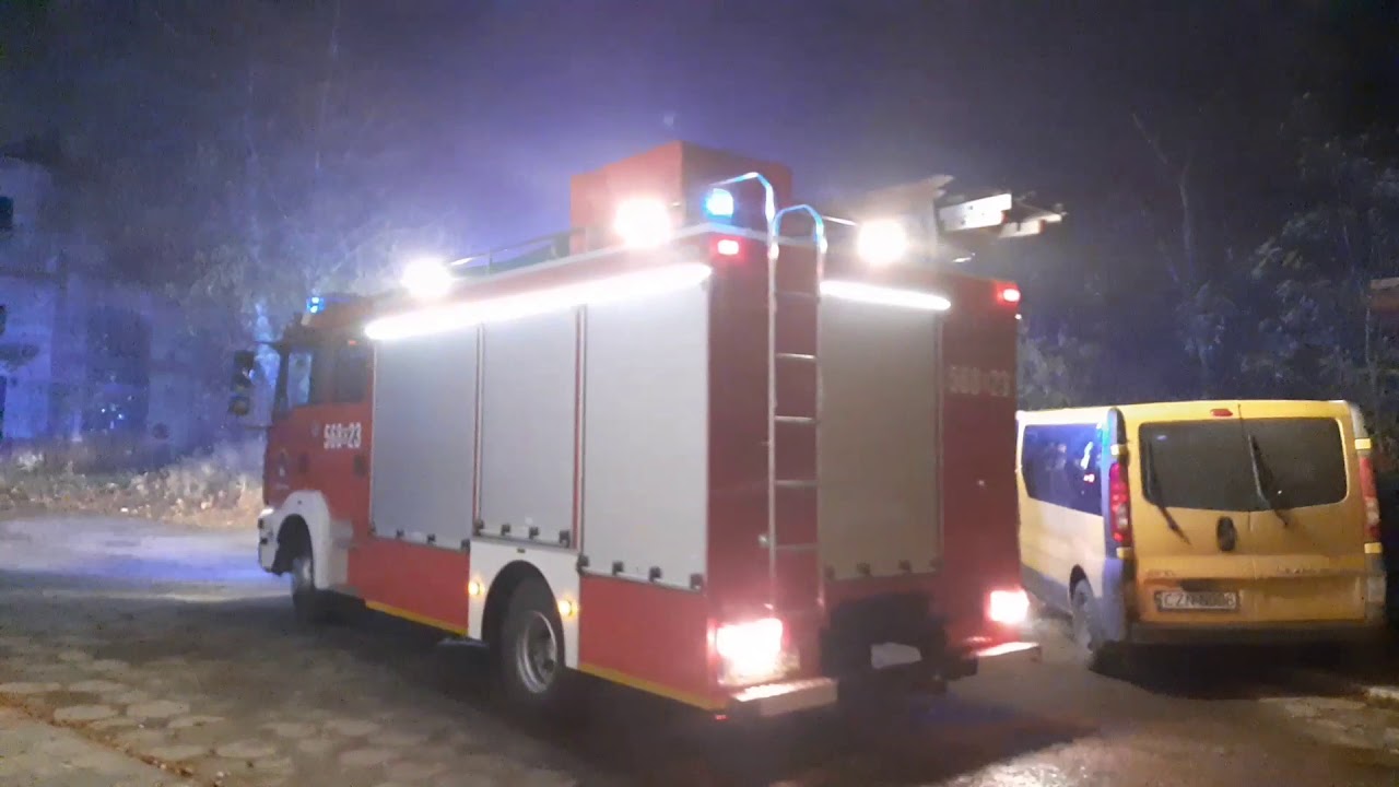 Duży pożar Starego Browaru w Żninie