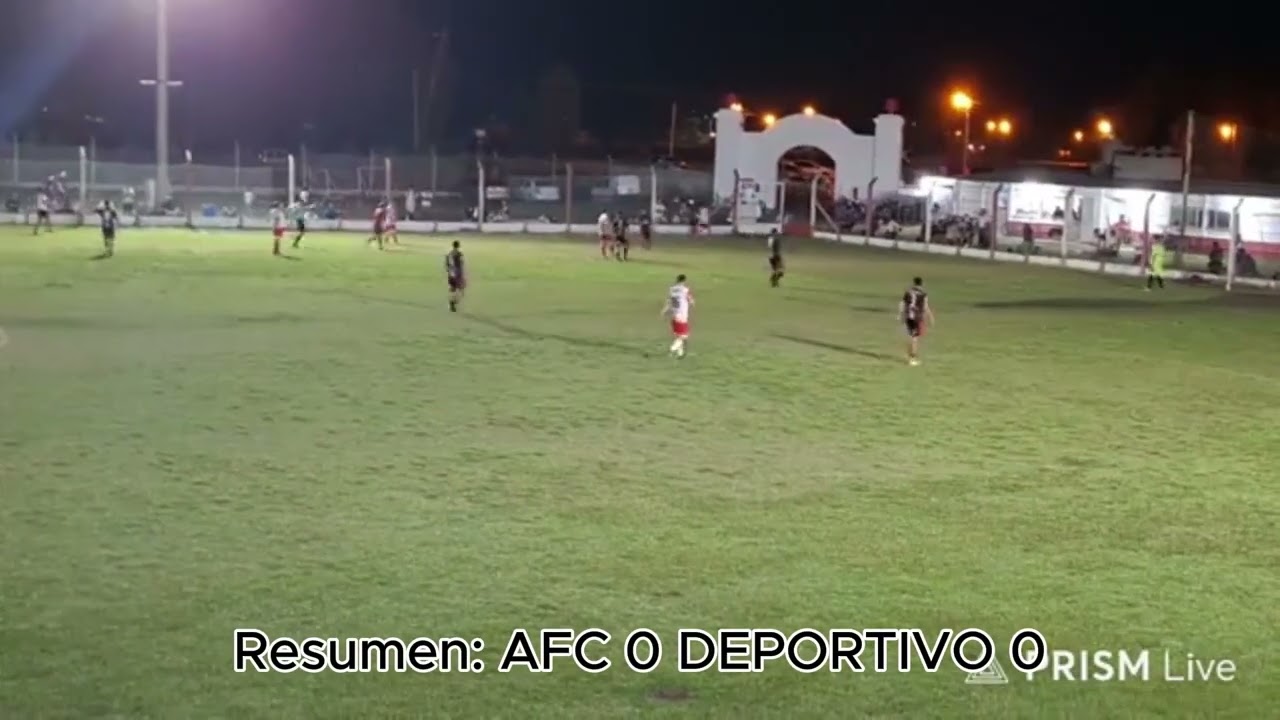 Resumen partido amistoso AFC vs DEPORTIVO