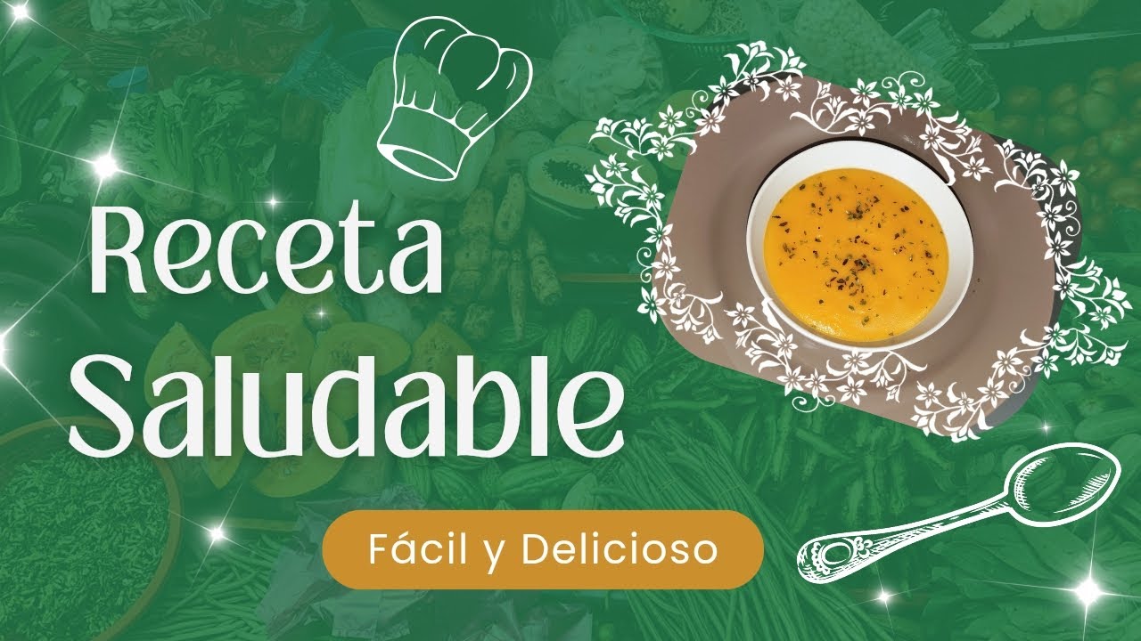Cocina Fácil 👩🏻‍🍳 Crema de Calabaza 🍽️🍲 #cocinafacil #cocinando #recetas #saludable #comidasaludable