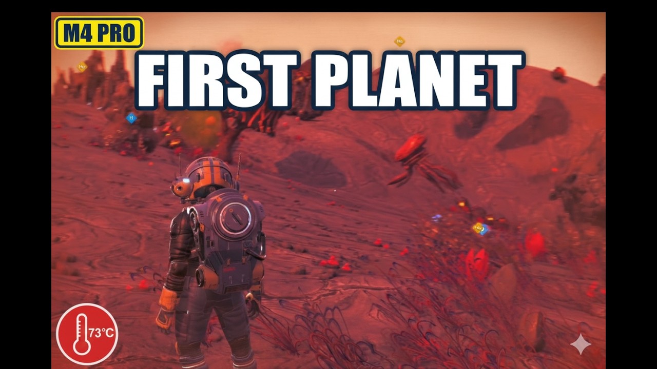 No Man’s Sky running on Apple Silicon (M4 Pro) | Part 1