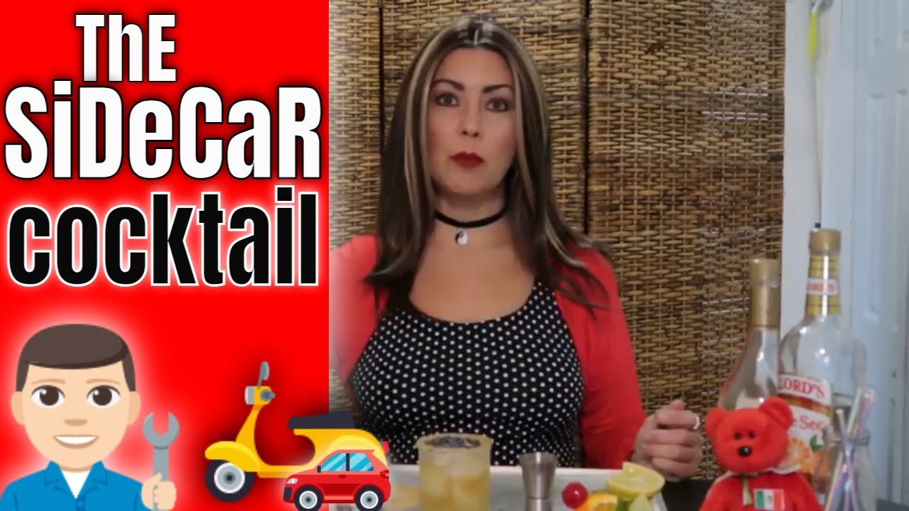 Easy Sidecar cocktail recipe done in less than 2 minutes - simple recipe