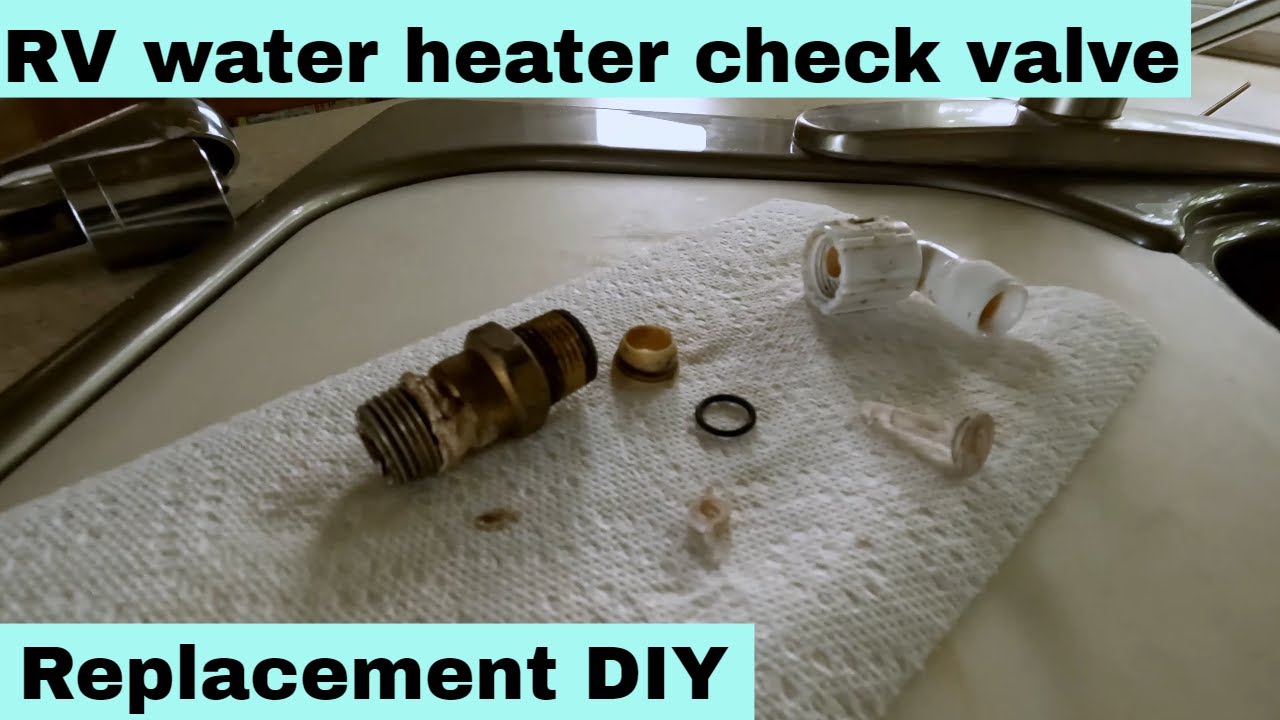 RV Water Heater Check Valve Replacement - No Hot Water Diagnosis and Fix