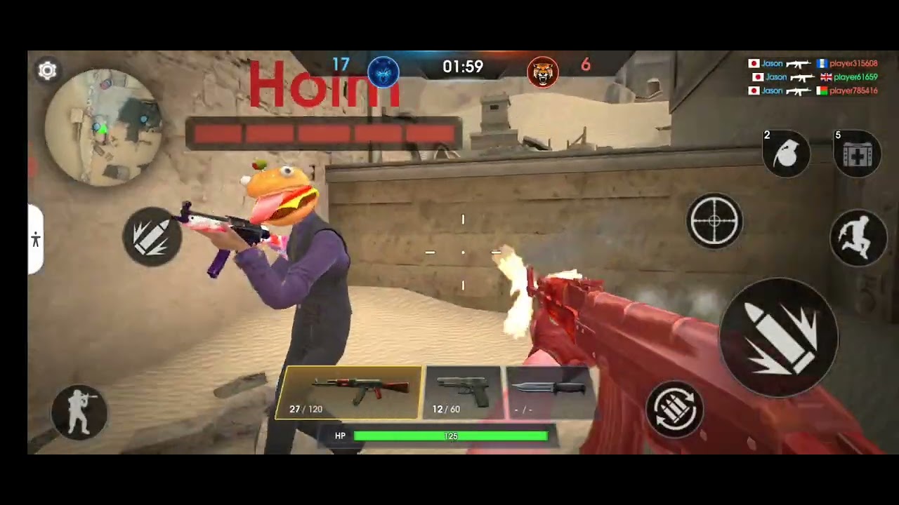 Military team game