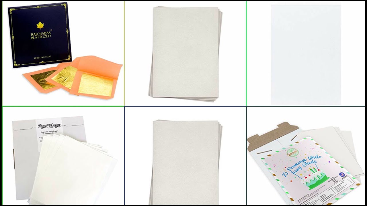 Top 10 Edible Printer Ink and Paper You Can Buy  June 2022