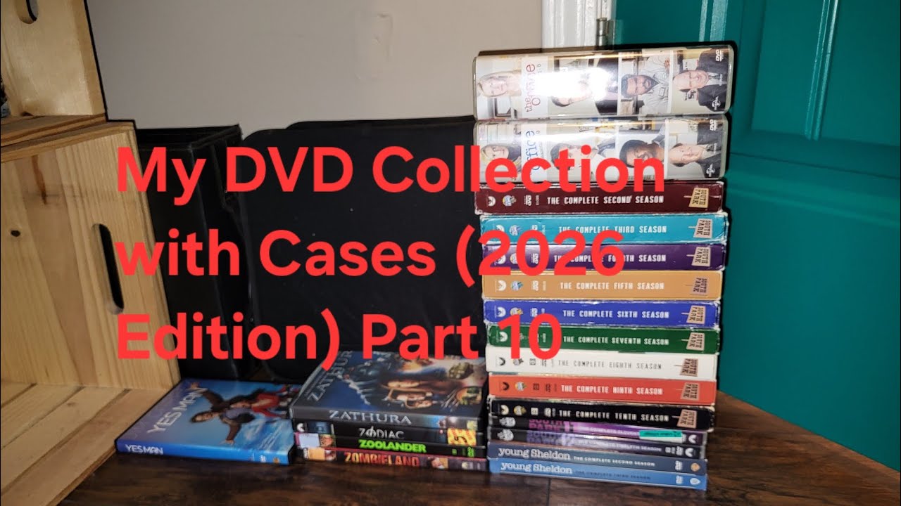 My DVD Collection with Cases (2026 Edition) Part 10: the Final Part 