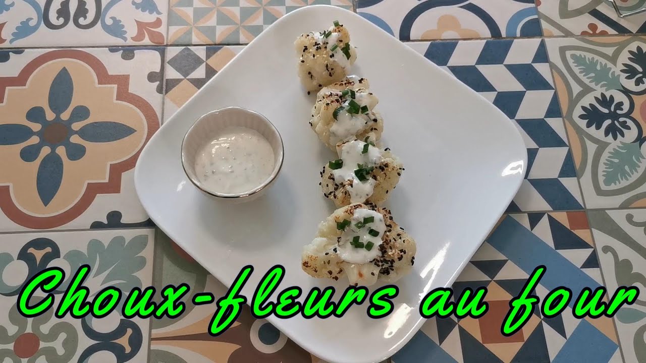 🥦🔥 Chou-fleur rôti au four. Recette facile et légère.