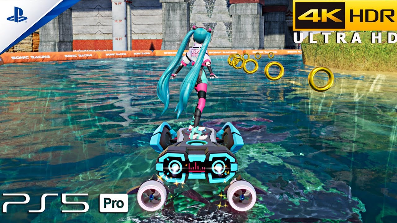 Sonic Racing: CrossWorlds (PS5 Pro) 4K 60FPS HDR Gameplay (Hatsune Miku)