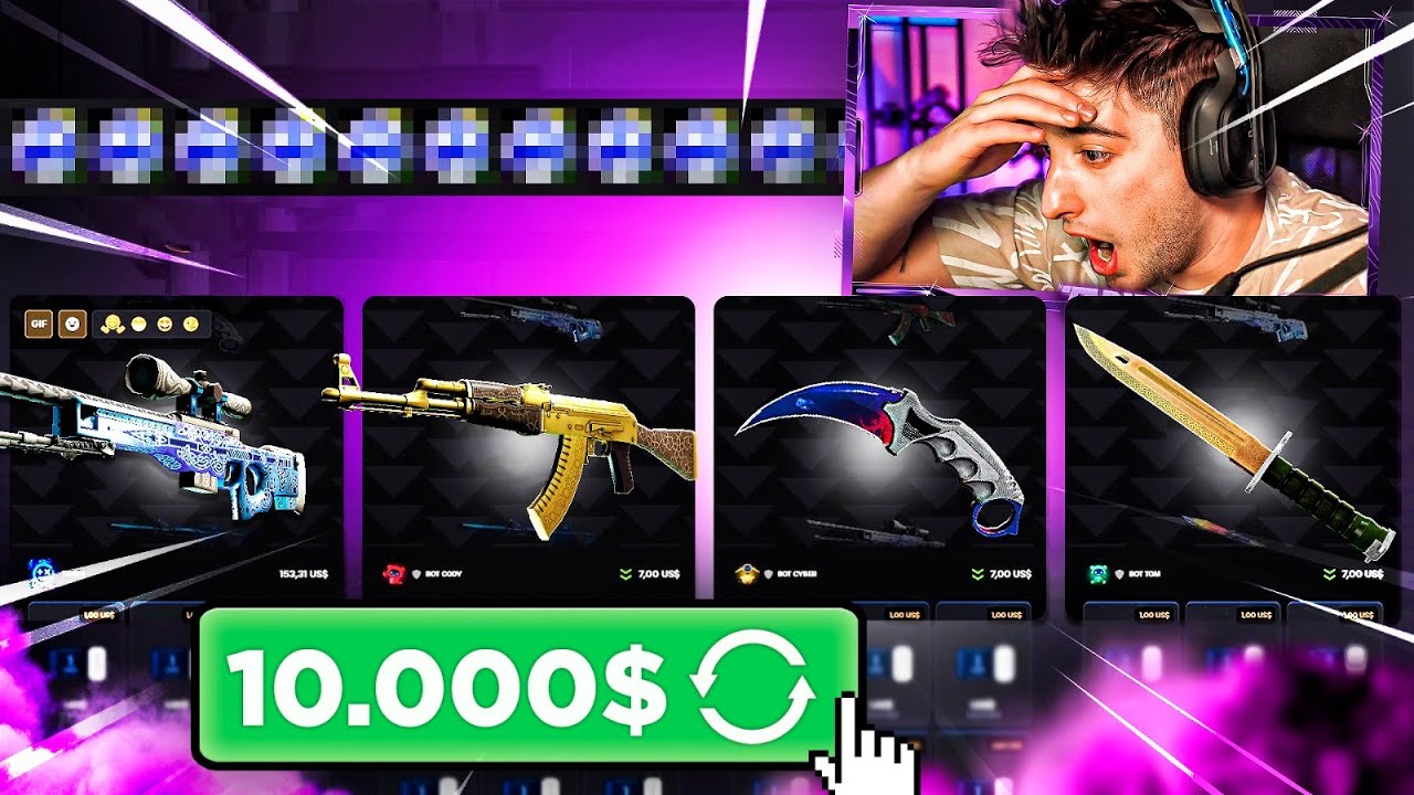 BATALLAS GORDISIMAS CON LOS 10000$ QUE GANÉ!!
