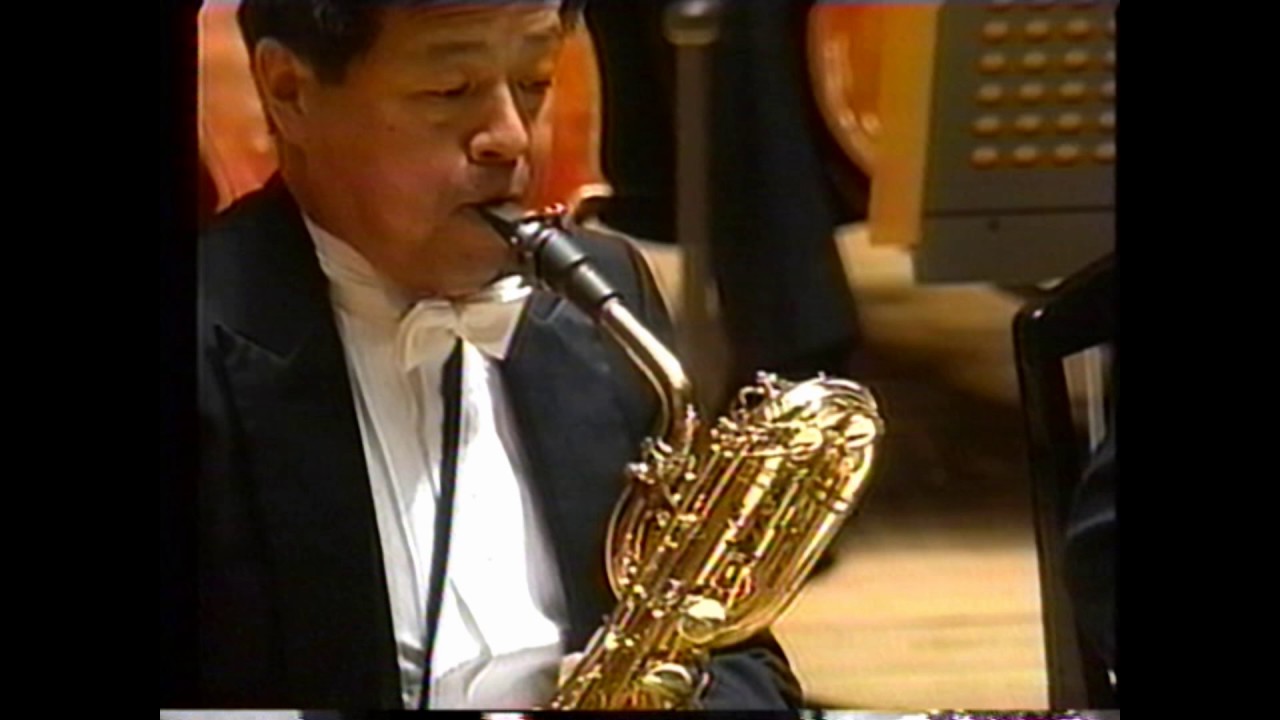 マルティノン「サクソフォン四重奏と管弦楽のための協奏曲」2/2