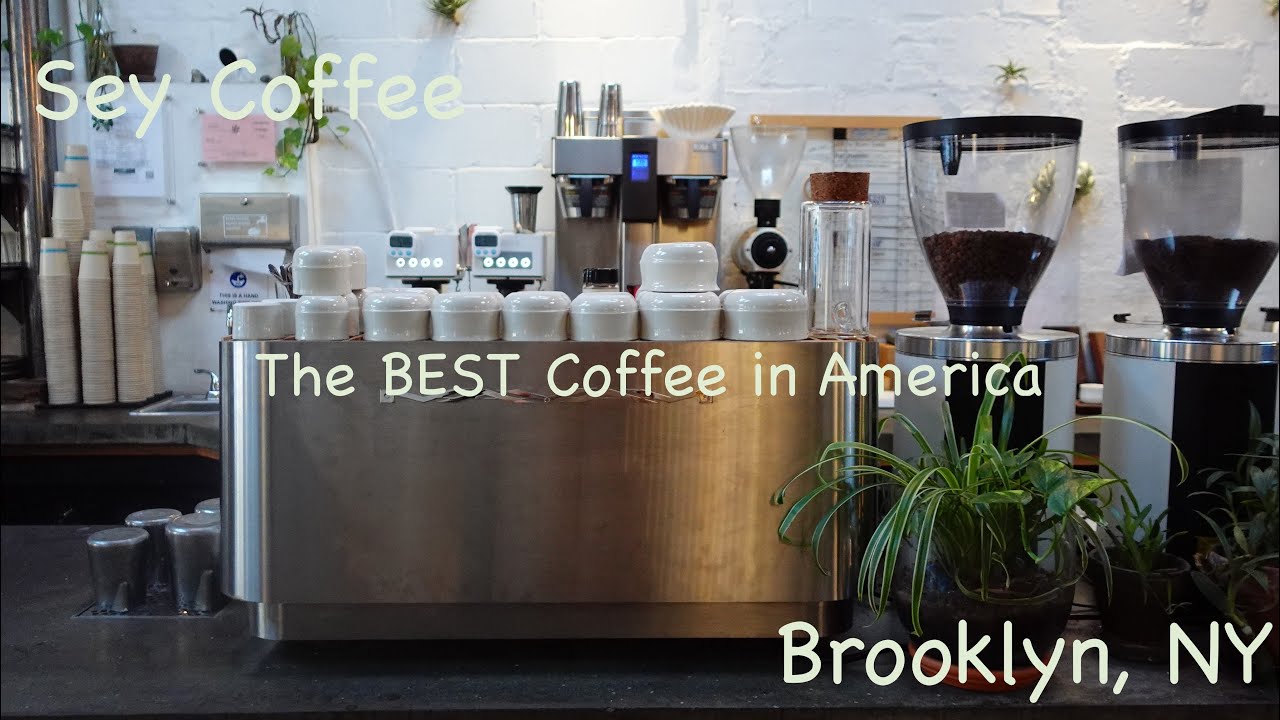 5. The BEST coffee shop in USA!!! SEY coffee in Brooklyn, NY. Лучший кофе в Нью-Йорке и США!