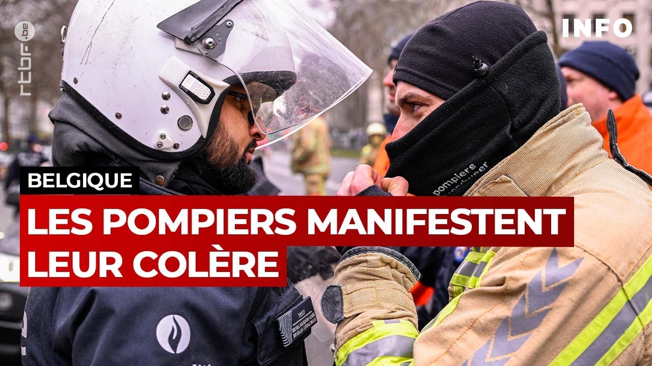 Bruxelles : les pompiers dénoncent leurs conditions de travail  - RTBF Info