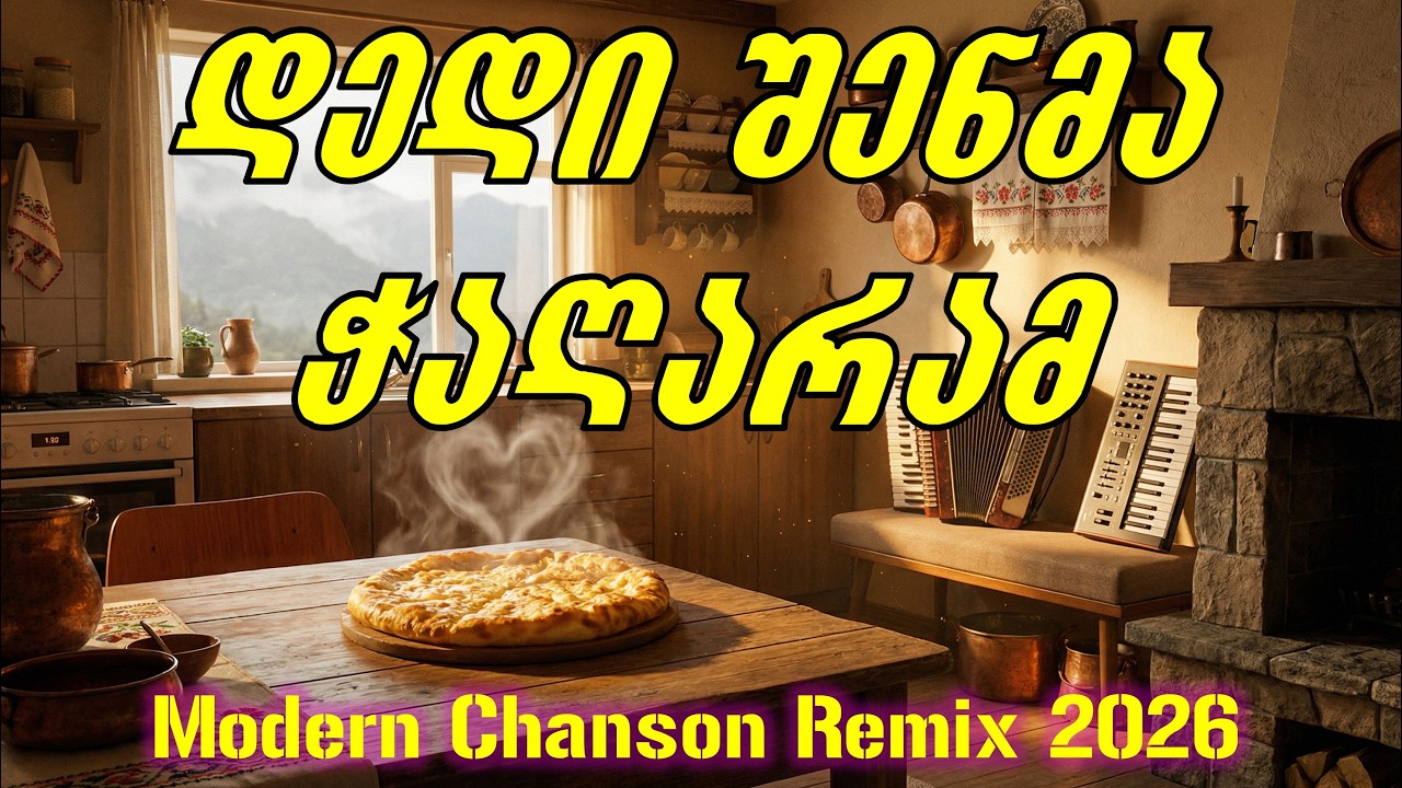 დედა ნატვრისთვალია | საყვარელო ჩემო დედი (80 BPM Modern Chanson Remix 2026)