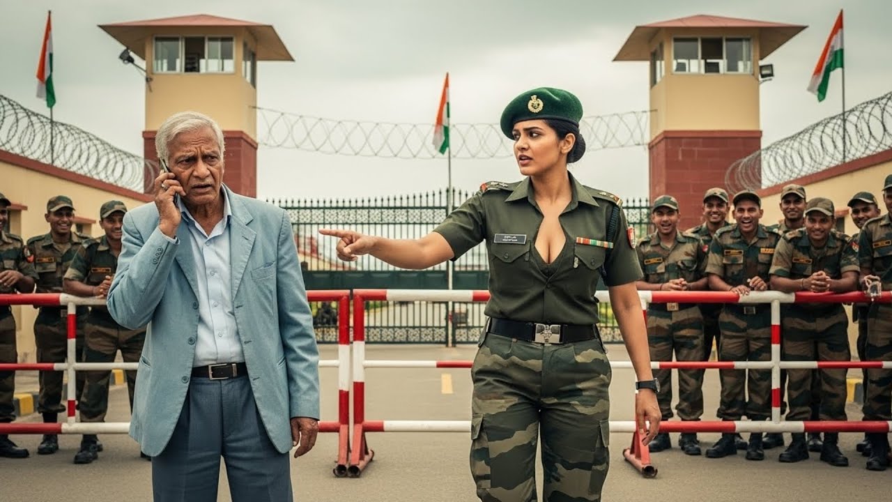 गेट पर रोका बूढ़ा, निकला 3-स्टार जनरल, कांप उठा बेस! #SoldierDiaries #IndianArmyStories