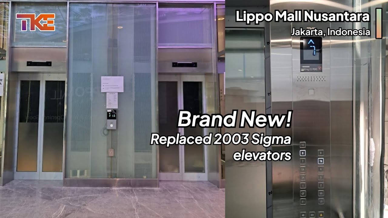 TKE Scenic Elevators - Lippo Mall Nusantara, Jakarta, ID