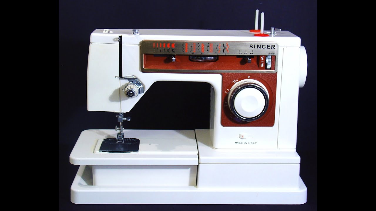 Singer 6106 sewing machine slideshow & sewing test
