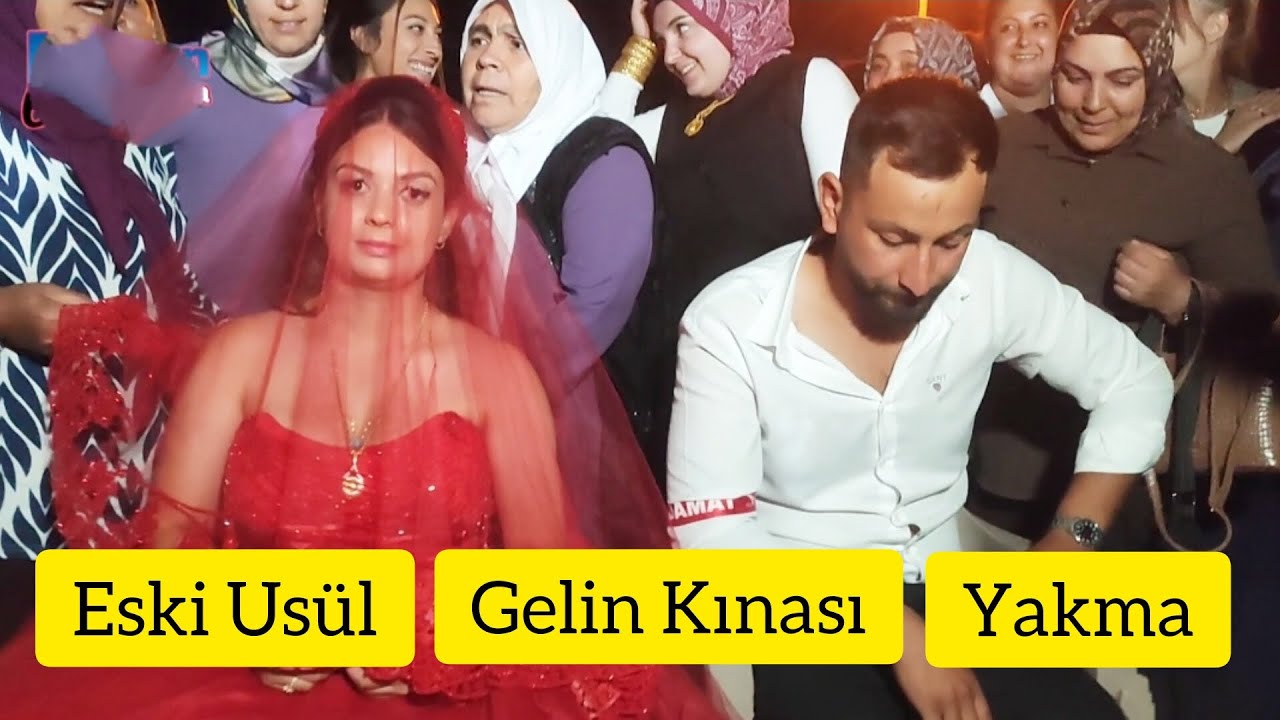 Eski Usül Gelin Kınası Yakma #kırşehir #kaman #bozlak