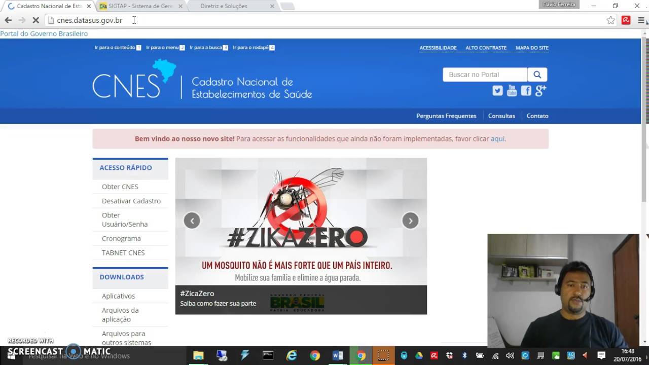 Ferramentas Faturamento SUS SigTap e CNES