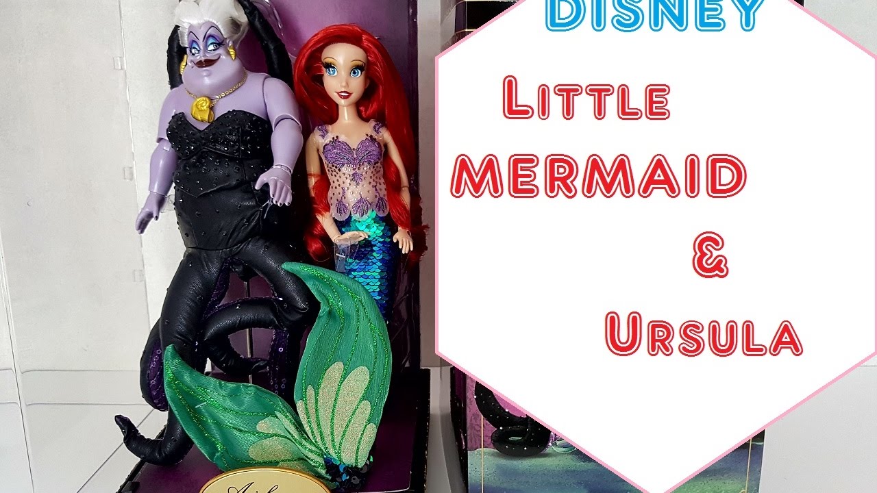 Disney Fairytale Collection - Ariel and Ursula Dolls Review/ Обзор кукол Русалочка Ариэль и Урсула