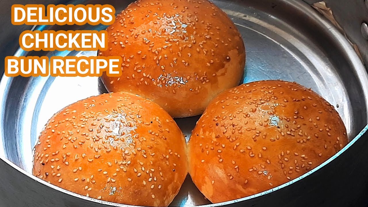 চুলায় তৈরি চিকেন বান রেসিপি (অবিশ্বাস হলেও সত্যি )|Chicken Bun Recipe|Homemade Chicken Bun recipe|