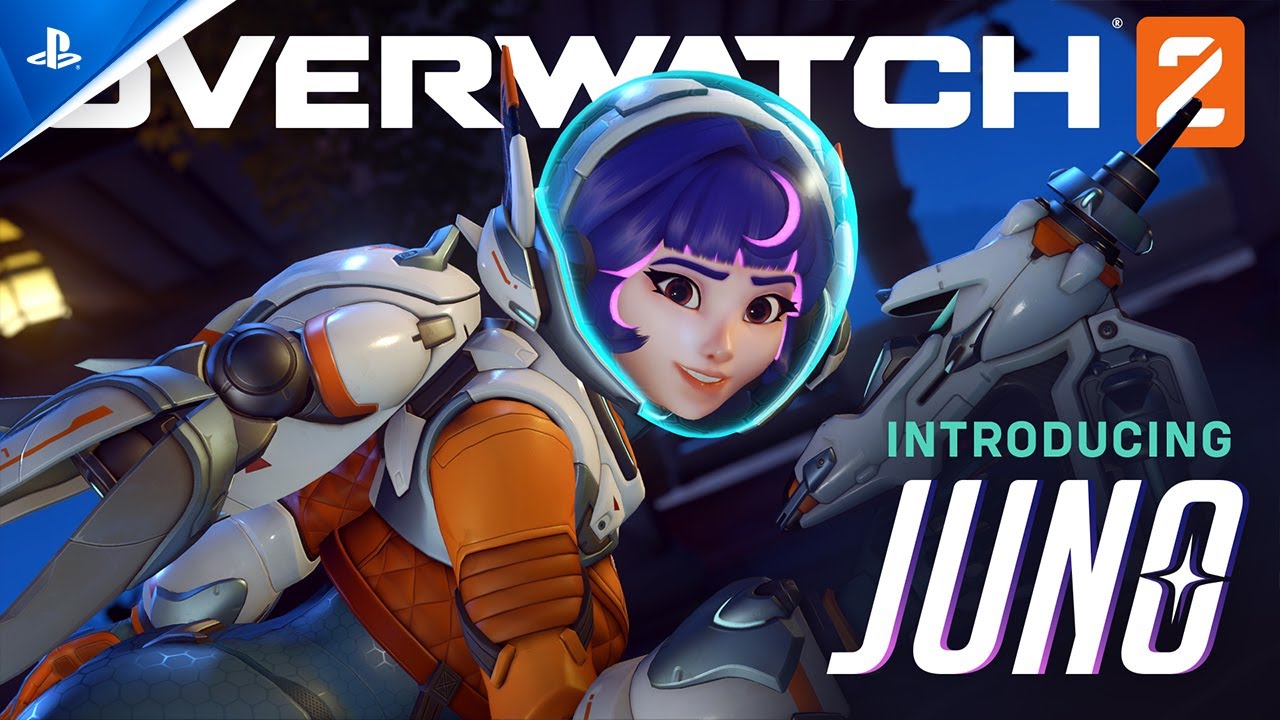 Overwatch 2 - New Hero: Juno Gameplay Trailer | PS5 & PS4 Games