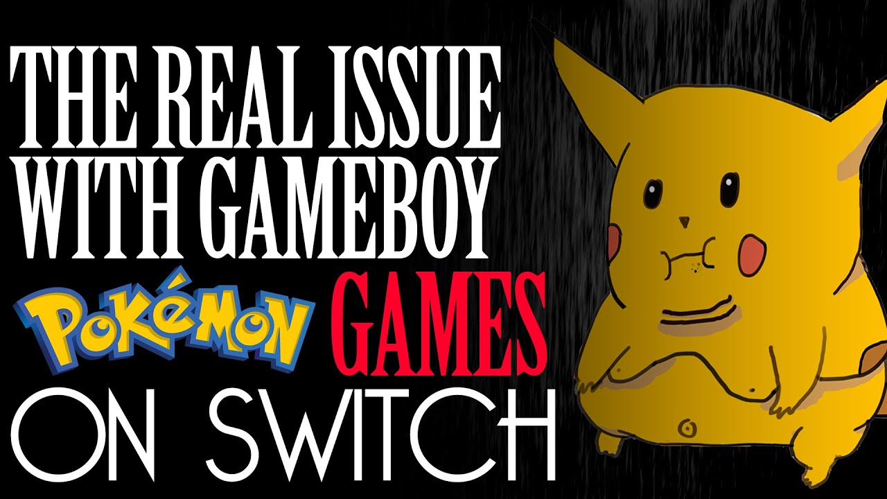 The Problem With Gameboy Pokemon Games on Nintendo Switch Online!