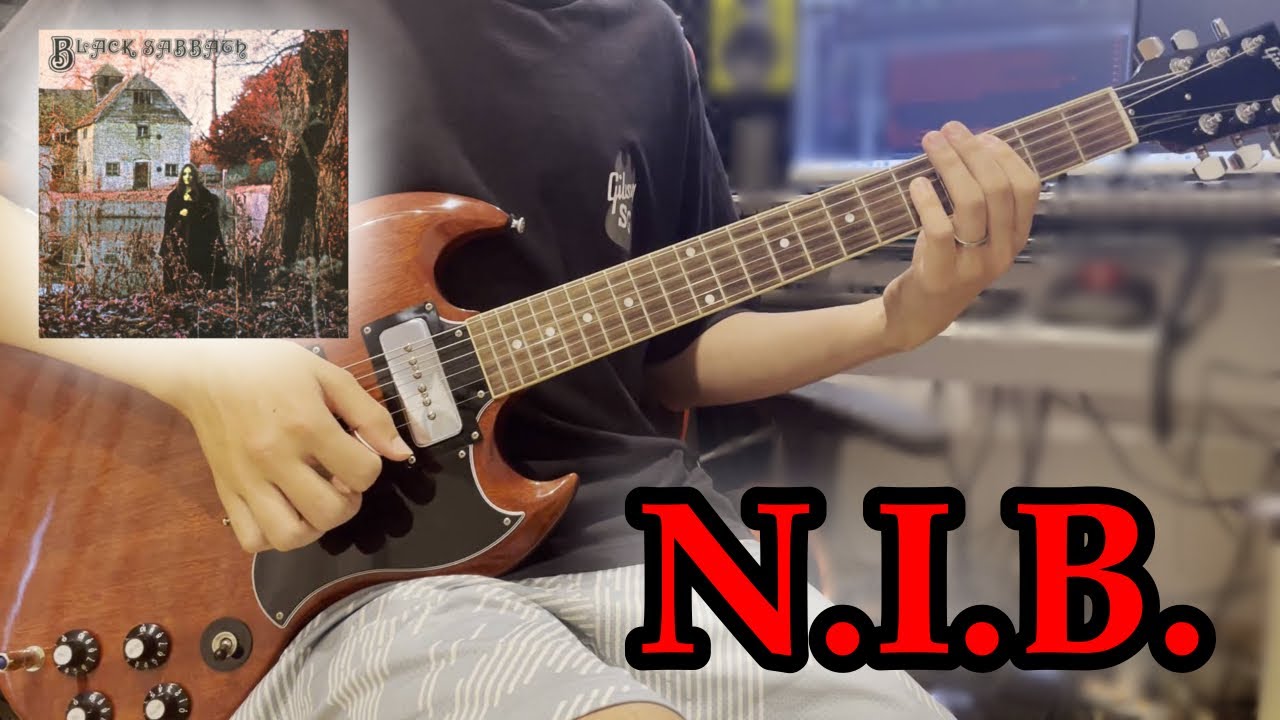 [Guitar Cover] Black Sabbath - N.I.B. (Gibson Tony Iommi SG Special)