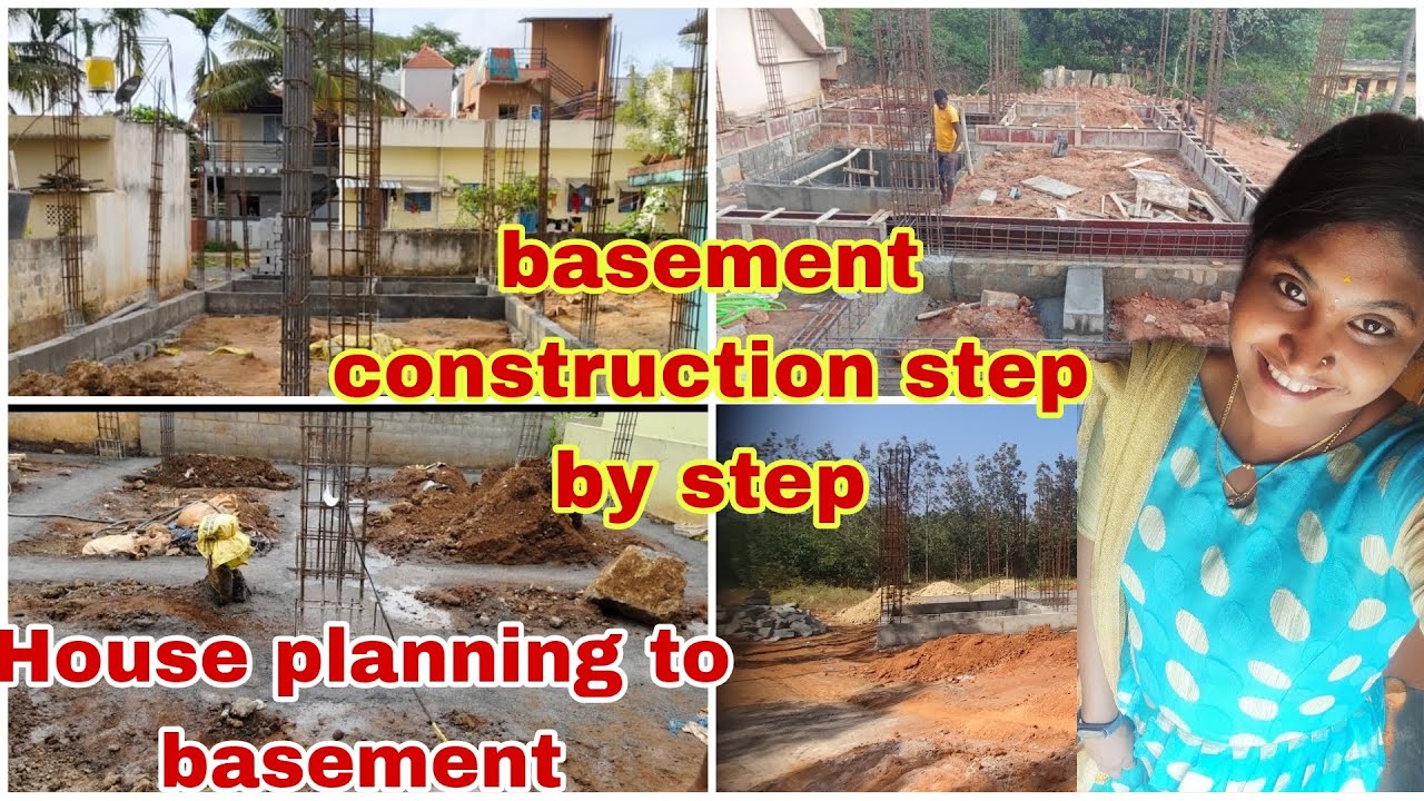 House planning to basement construction full details in kannada| basement full details | basementvid
