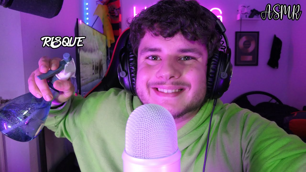 MA PREMIERE VIDEO ASMR (avec un risque mais relaxant)