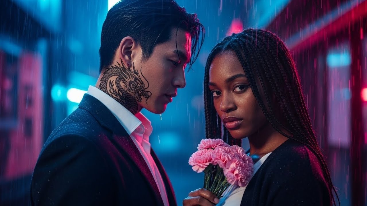 KOREAN MAFIA BOSS FALLS FOR POOR BLACK FLOWER SELLER AFTER SHE HELPS HIM IN THE RAIN