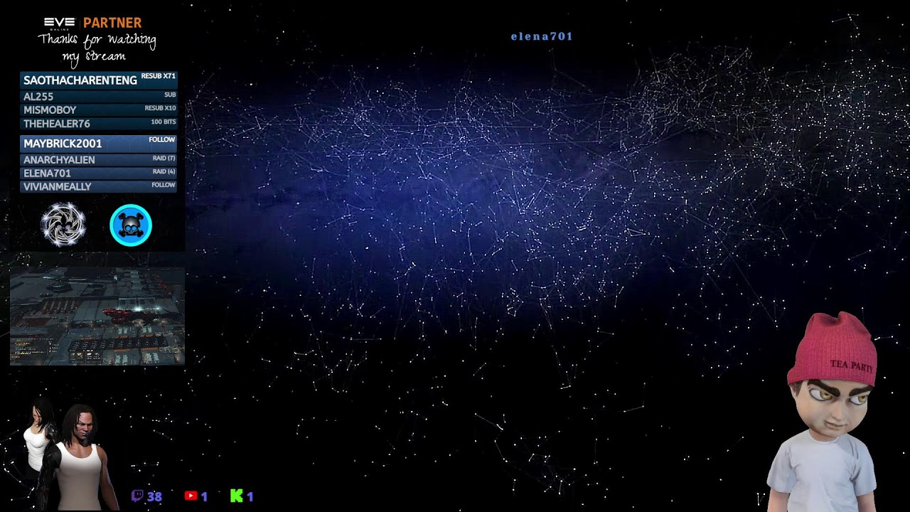 [210M] Fighting in T6 Gamma !FIT | TheCorrupted_TV on Twitch | EVE Partner