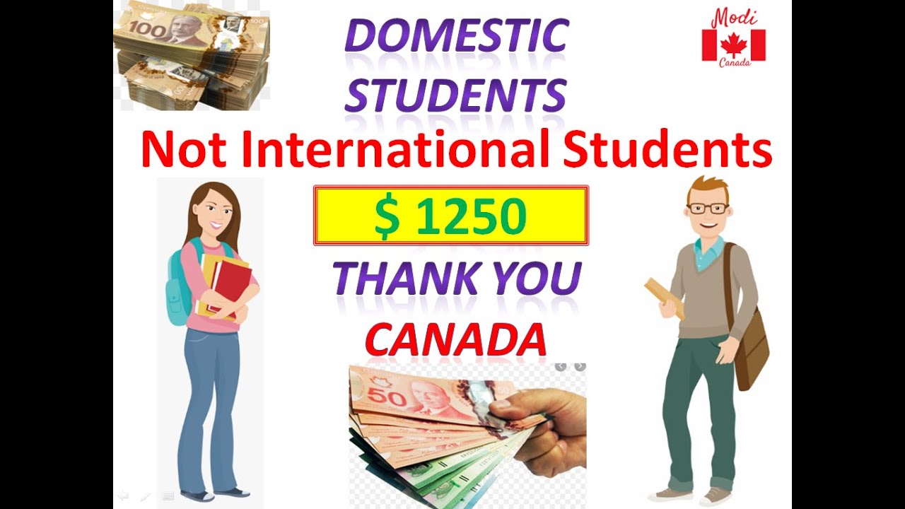 New Benefits for Domestic & International Students in CANADA | CESB | Covid 19 | $ 1250
