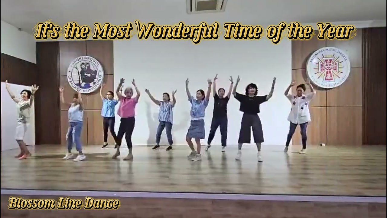 It' s  the Most Wonderful Time of the Year.      Line Dance