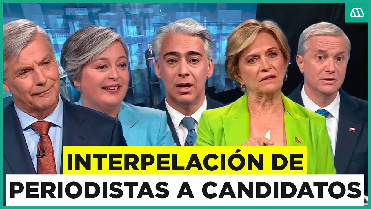 Periodistas interpelan directamente a los candidatos presidenciales