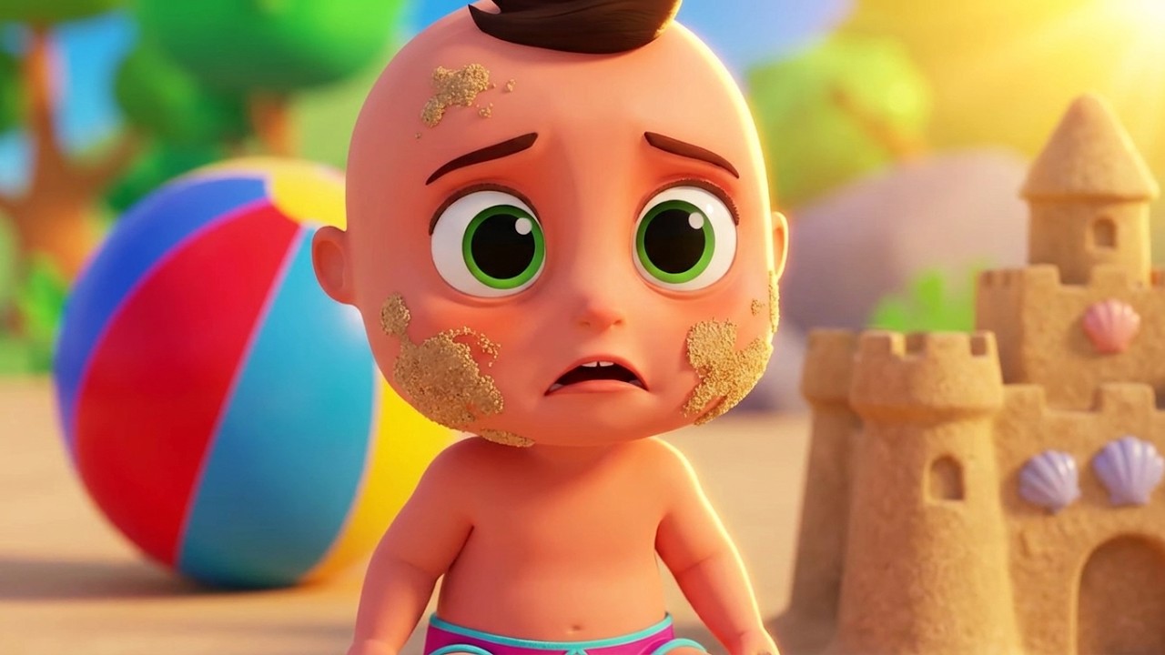 Chaos im Sandstrand! 🌴 Lustiges Kinderlied & mehr Songs mit Baby Berry