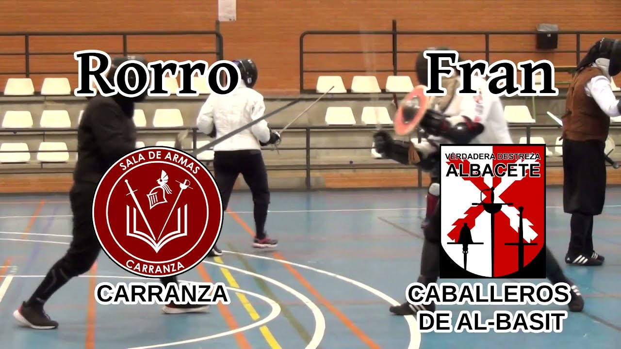 Combates. Espada y Broquel. Albacete 2021.