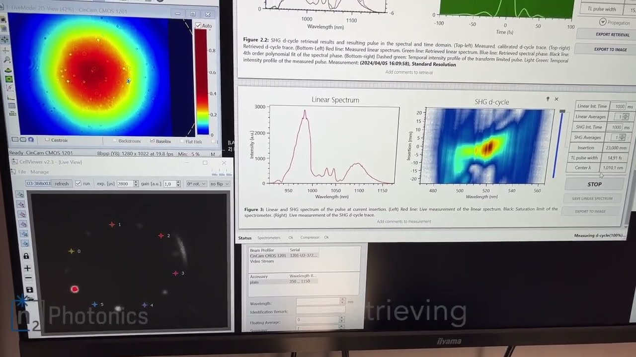 Pulse compression/shortening of Pharos UP laser with MIKS1_M. The output 90 fs compressed to 16 fs.
