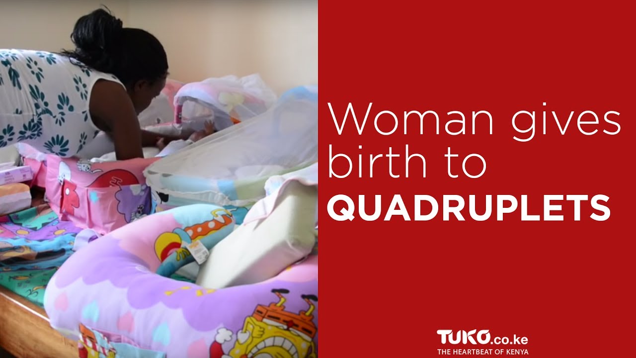 Woman gives birth to quadruplets in Nairobi
